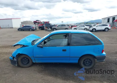 1992 Geo Metro Lsi from USA, damaged, VIN 2C1MR2464N6719118